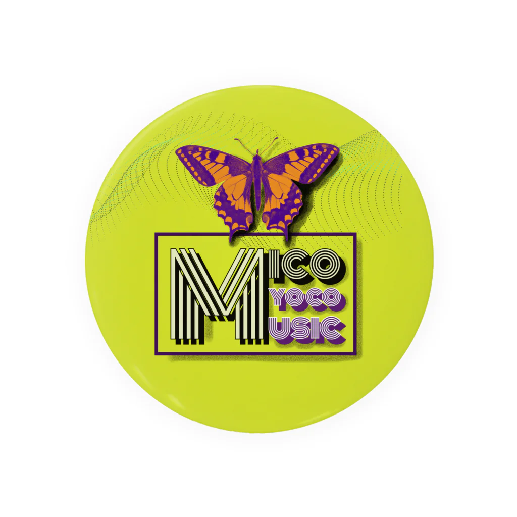 micoyoco_music  produced by N,N,&nのmicoyoco_music Tin Badge