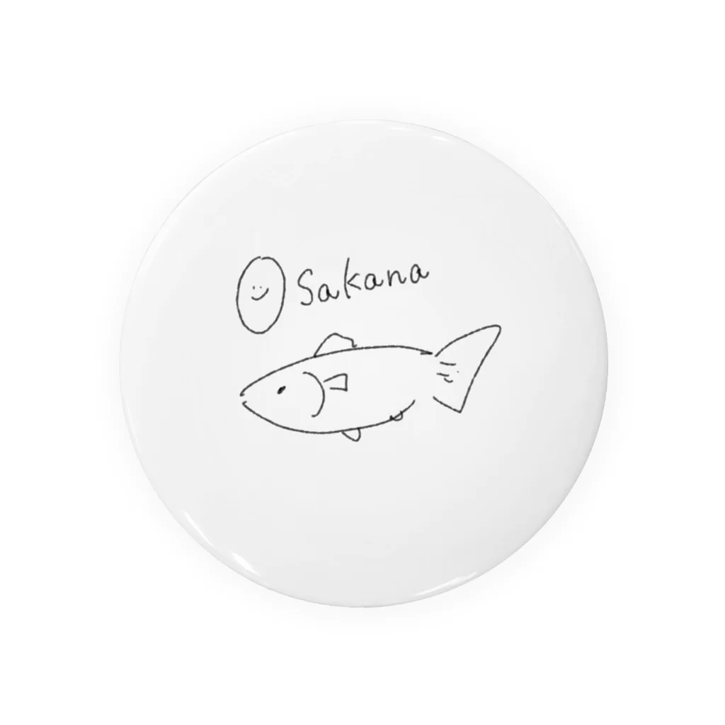 ゆるゆる水産のOsakana 缶バッジ