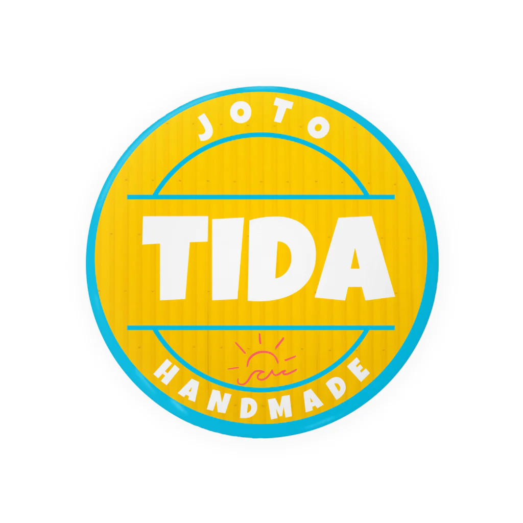 TIDA  JOTOHANDMADEのTIDA HANDMADE Tin Badge