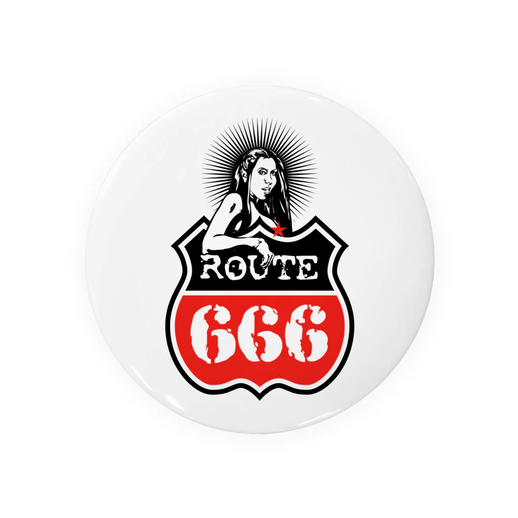 提供 tshopのROUTE 666 Tin Badge