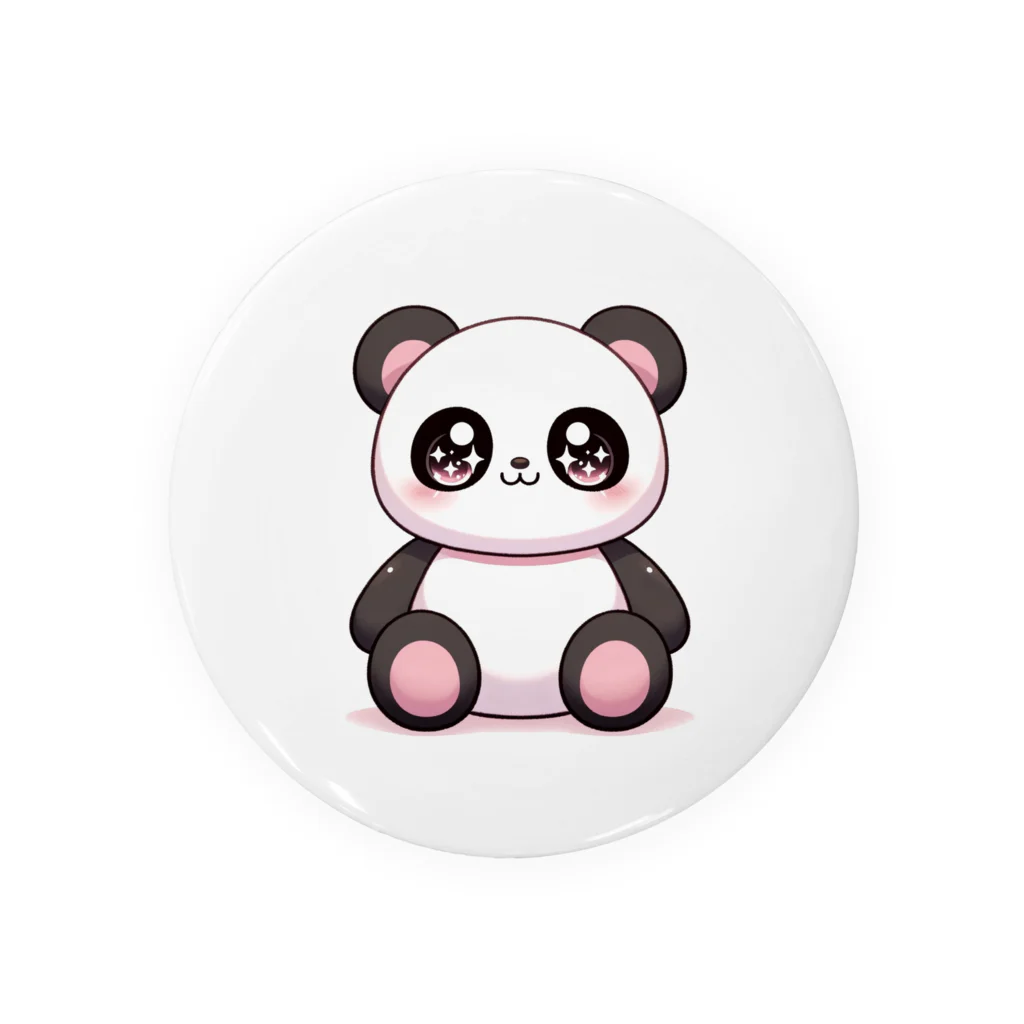 rumina kiraのピンクパンダ🐼スンスン Tin Badge