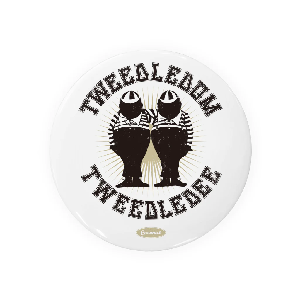 G-laboのTweedledum and Tweedledee Tin Badge