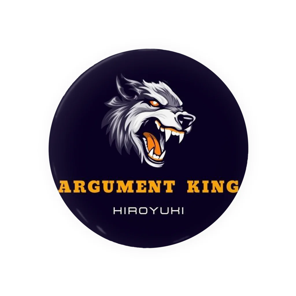 Argument-Kingの✨Argument King✨缶バッジ Tin Badge