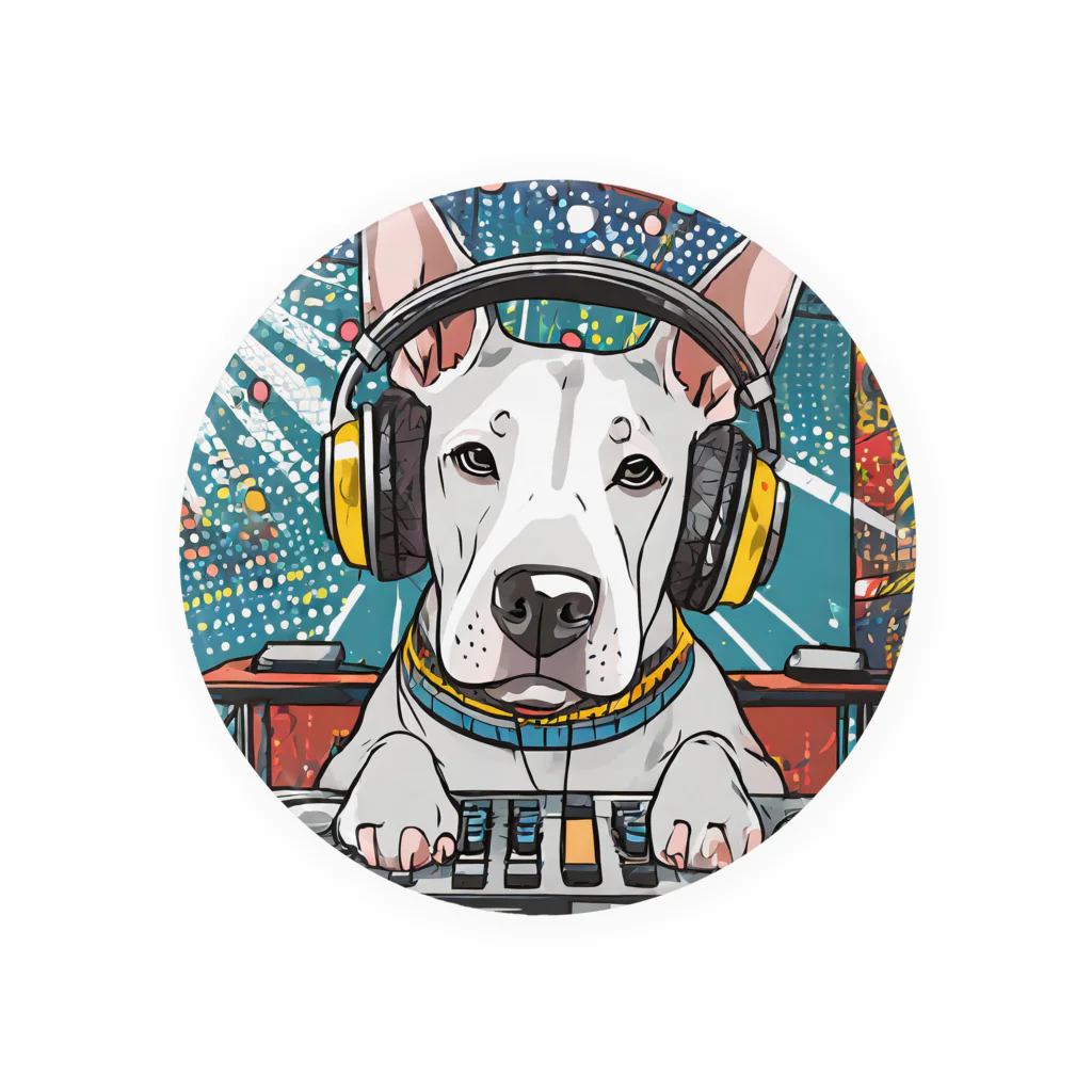 Bull Terrier ParadeのDJヴィンセント Tin Badge