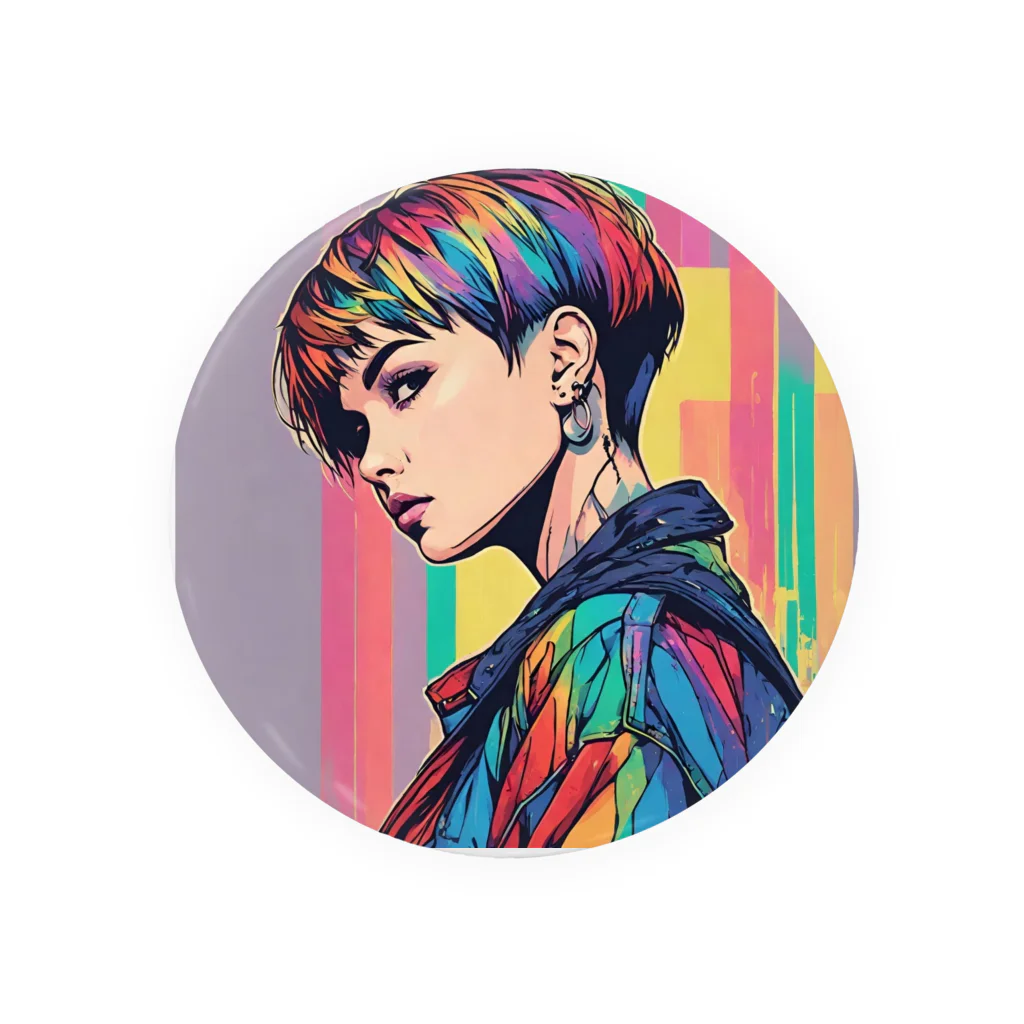 LGBTQ-のカラフル Tin Badge