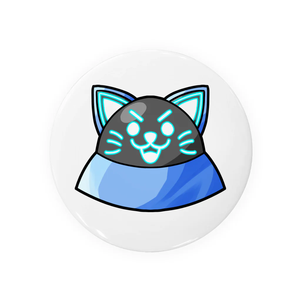 霧雨シグの猫ちゃんUFO Tin Badge