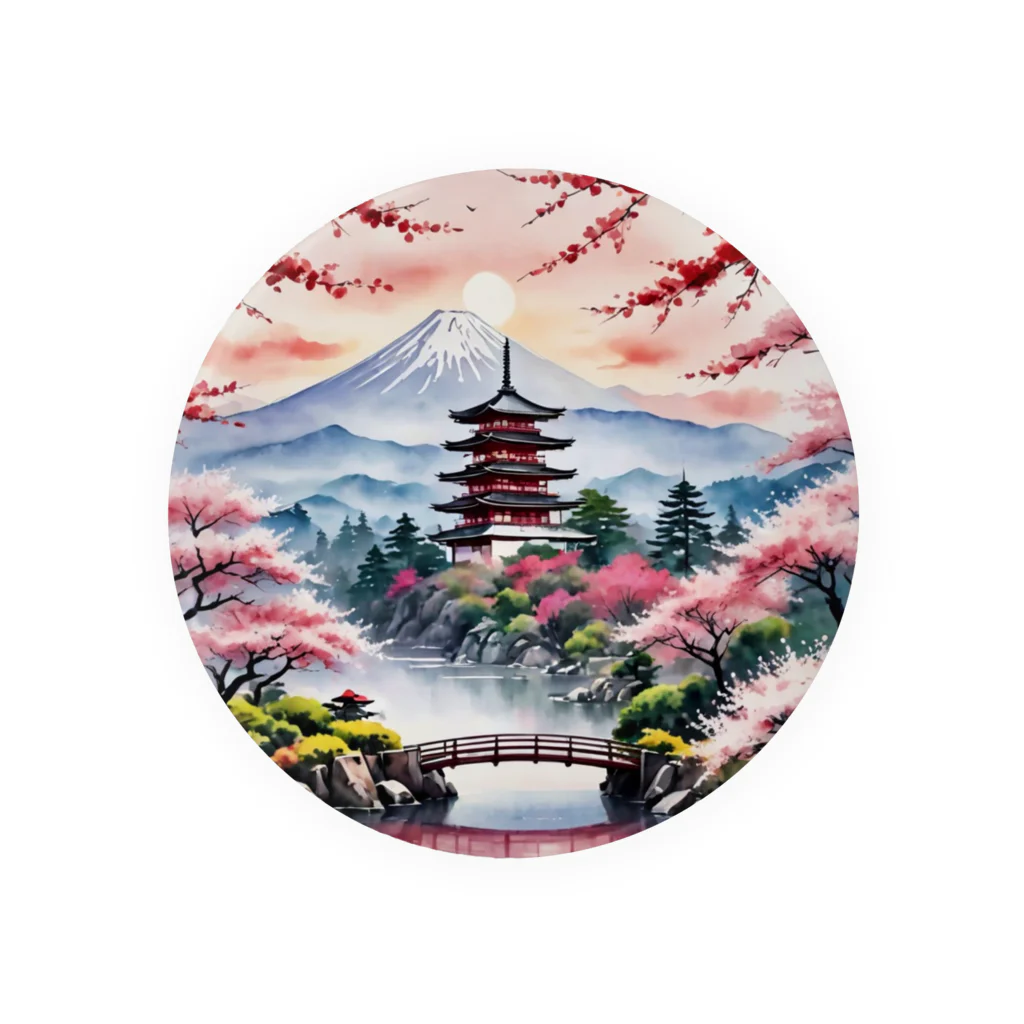 m-mike007の日本の風景 Tin Badge