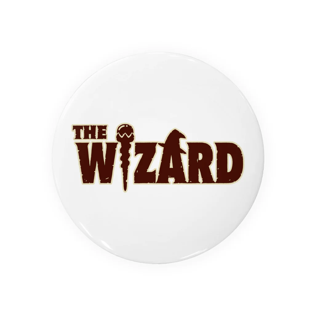 indigo_blue_moonのTHE WIZARD (魔法使い) ロゴ 缶バッジ