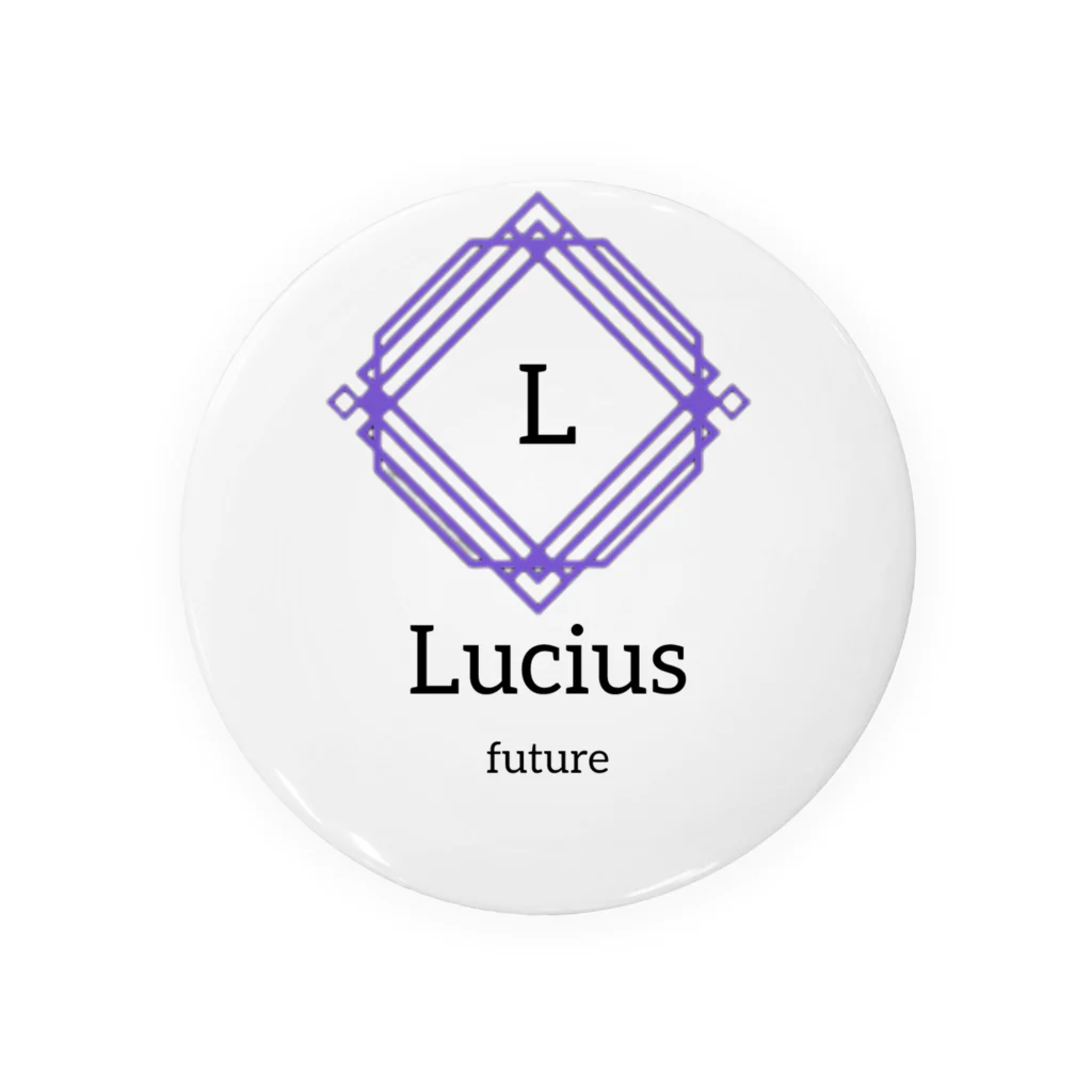 Lucius公式のLucius Tin Badge