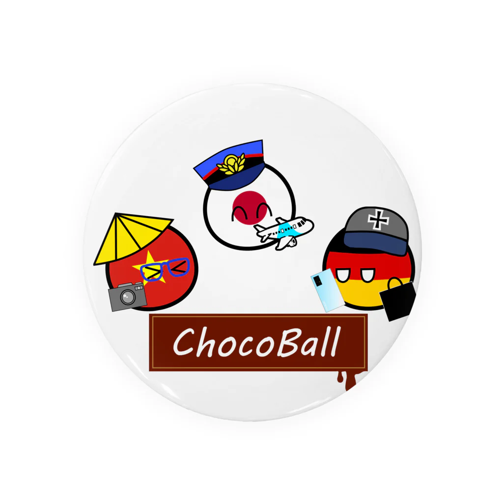 Choco Official Shop　（POLANDBALL）のChoco Ball Family  Tin Badge