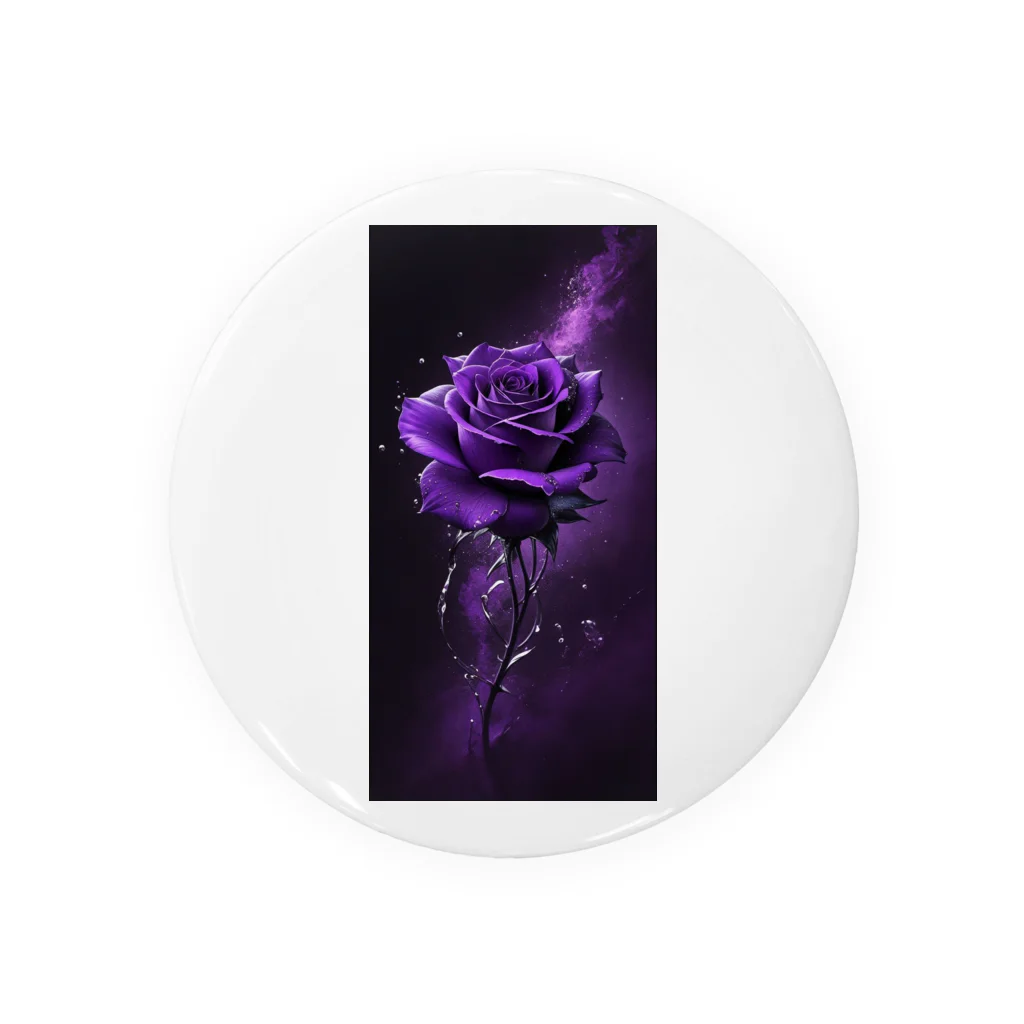 ニゴ猫　shopのPurple Rose 缶バッジ