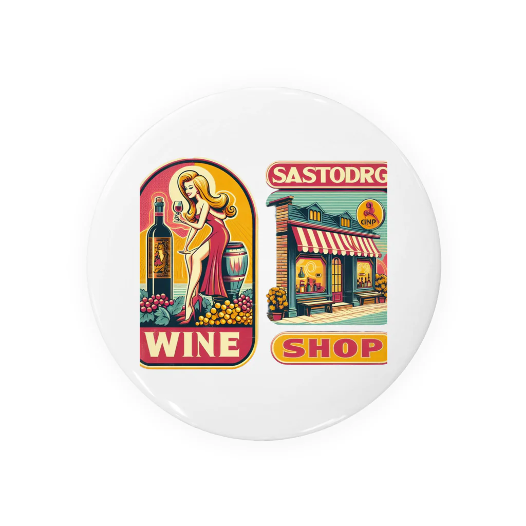 MOONY'S Wine ClosetのClassic Vino Tin Badge