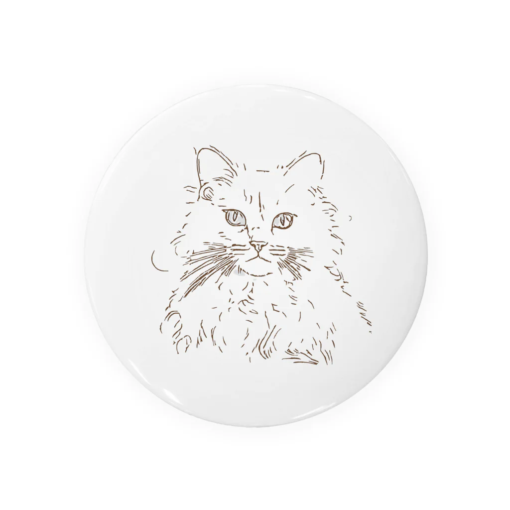 ねこは湯たんぽの名前はショーン｜イケメンなねこ Tin Badge