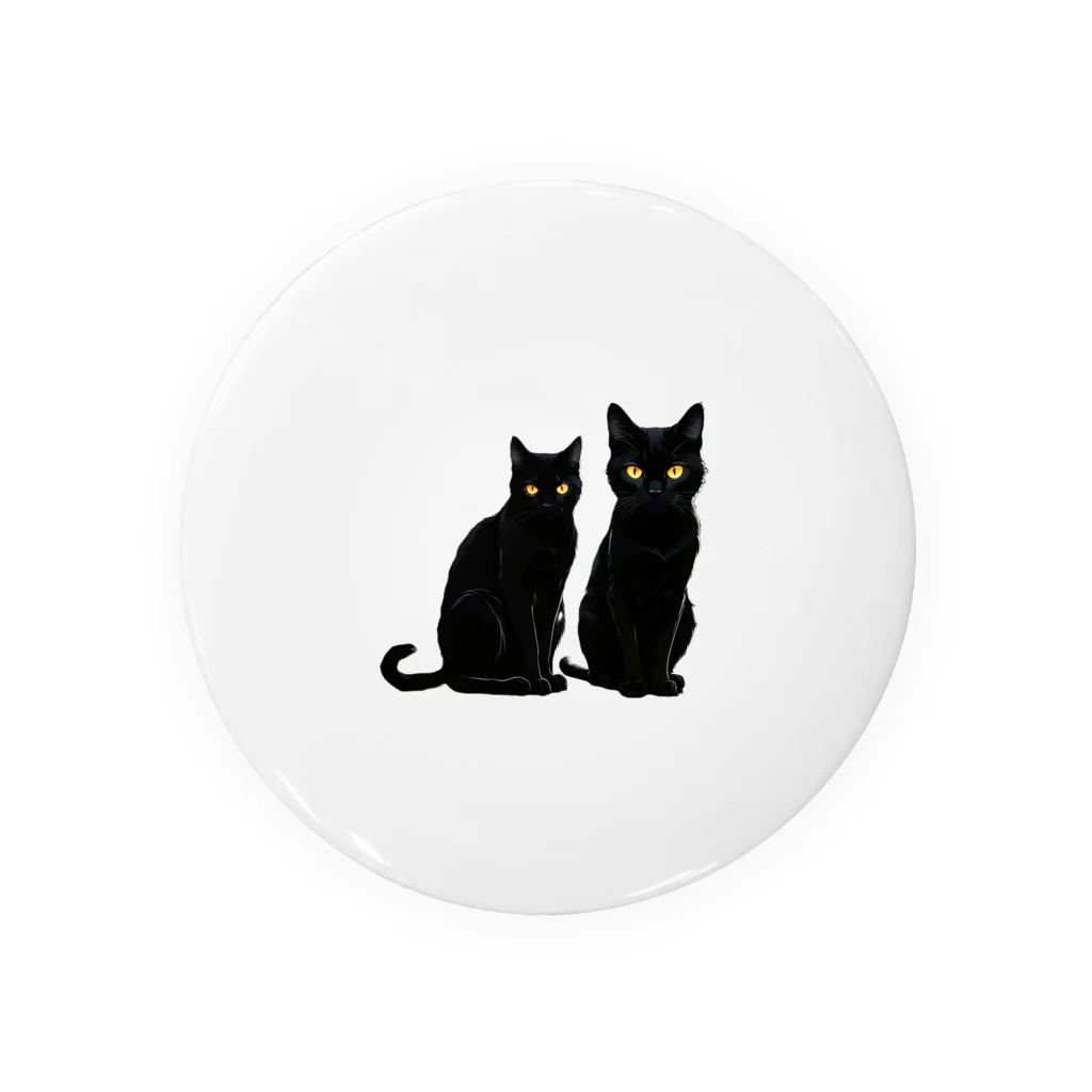 studio eizoの黒猫の思い (=^・^=) Tin Badge