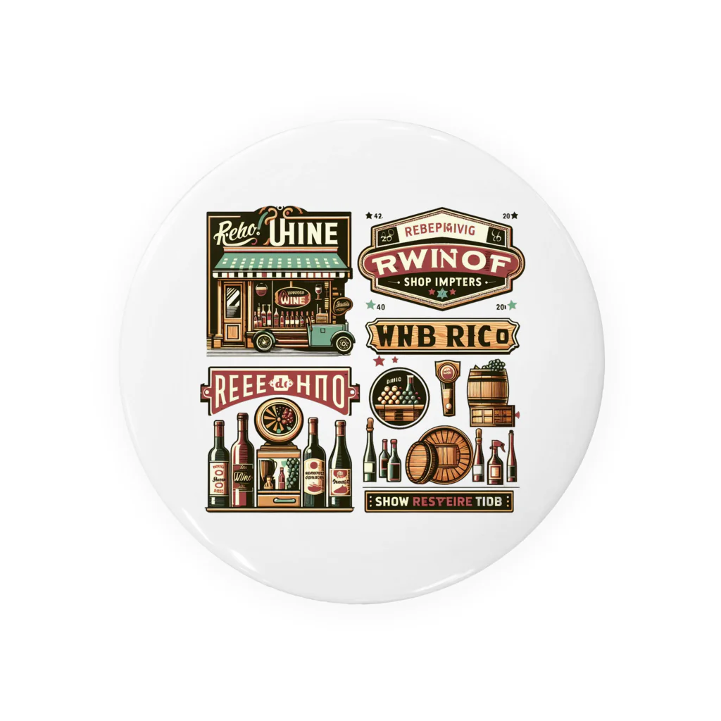 MOONY'S Wine ClosetのVinotequeStyle Tin Badge