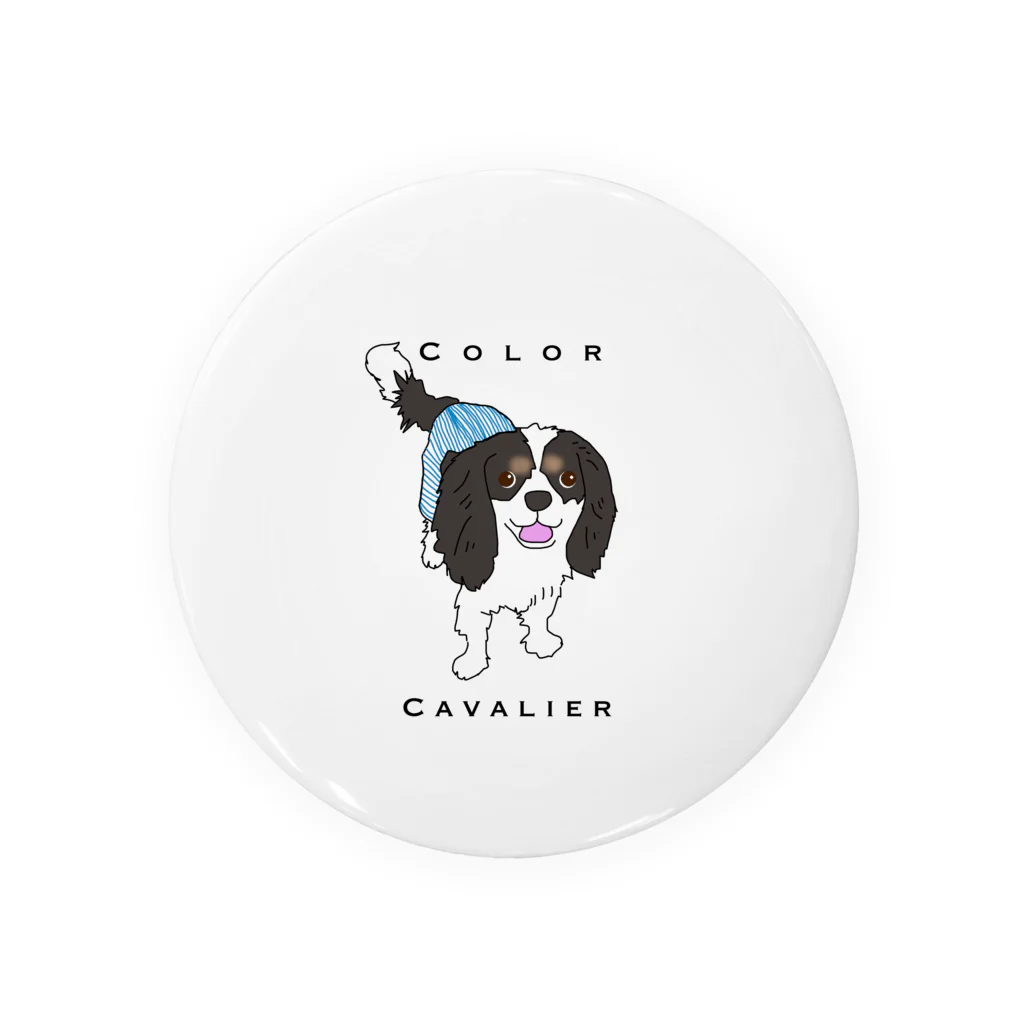 I Love Dog 0467のColorCavalier Tin Badge