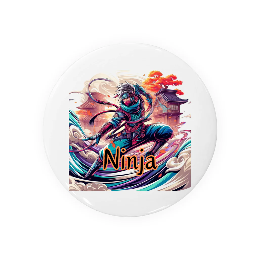 Sakura Sprit【桜魂】のJapanese Ninja Tin Badge