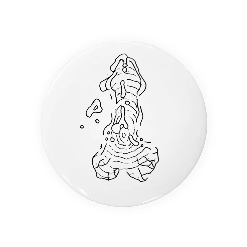 きょうちゃんのﾅｽｶﾞﾏﾏのスパム・SPERM Tin Badge