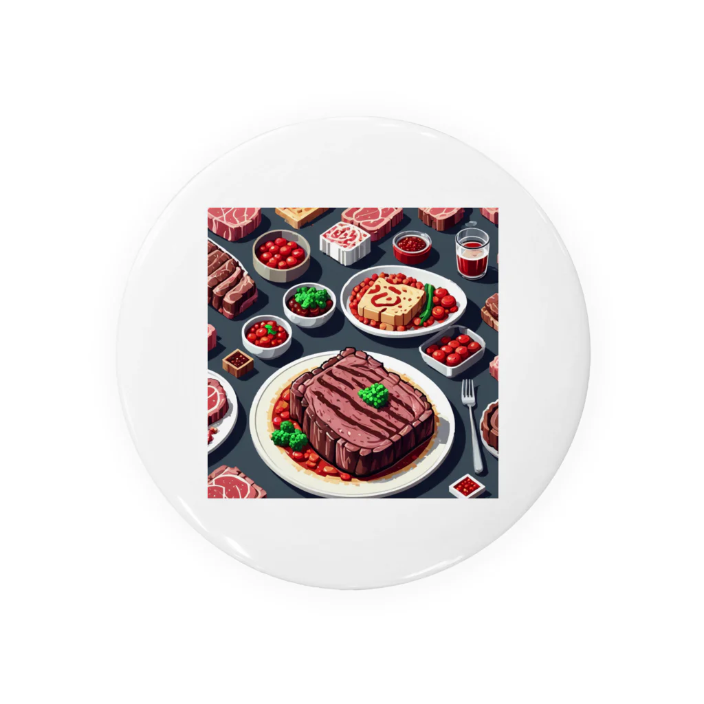 PatriQのお肉ベスト Tin Badge