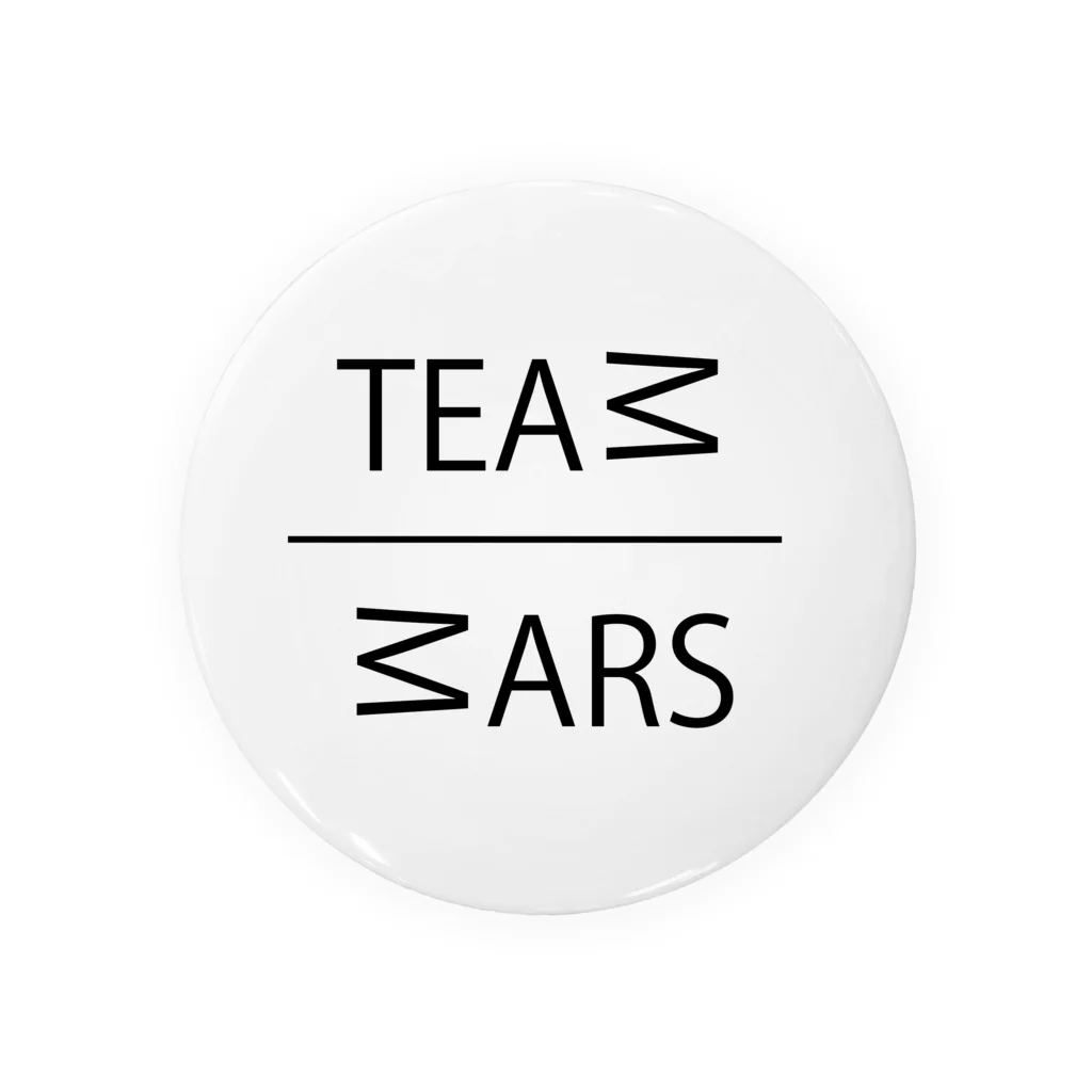 MARSのTEAM MARS 白アイテム版 Tin Badge