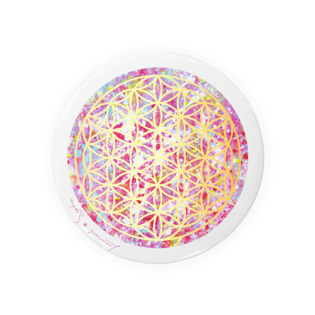 Lemuriart ✶ SophiaのFlower Passion Tin Badge