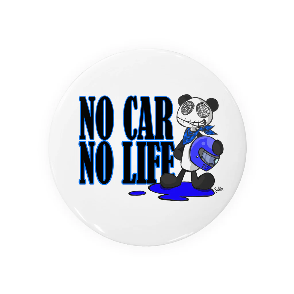 Selfish.One.Soul＝｛S.O.S｝のNO CAR　NO LIFE Tin Badge