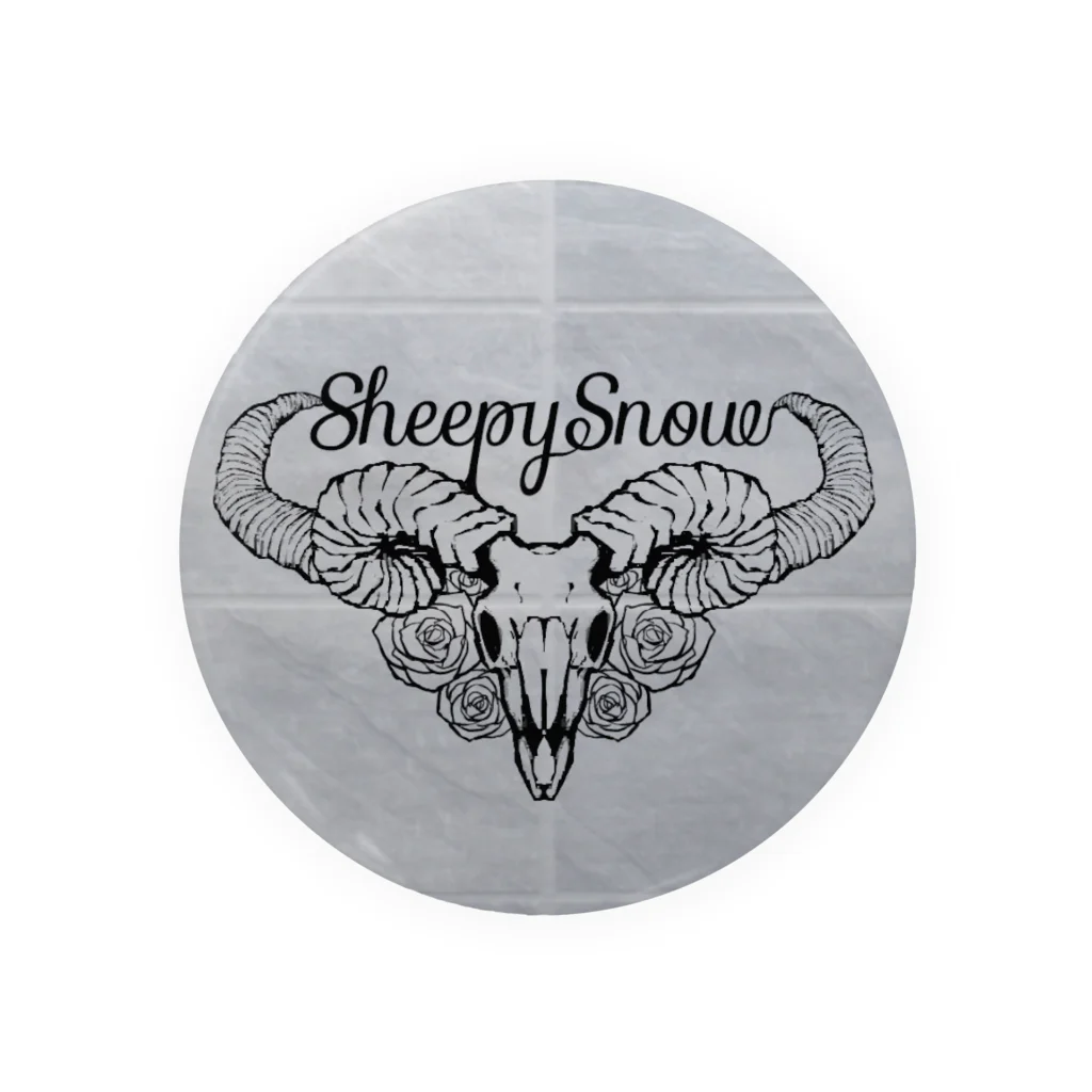 SheepySnowのSheepySnowショップロゴ缶バッジ Tin Badge