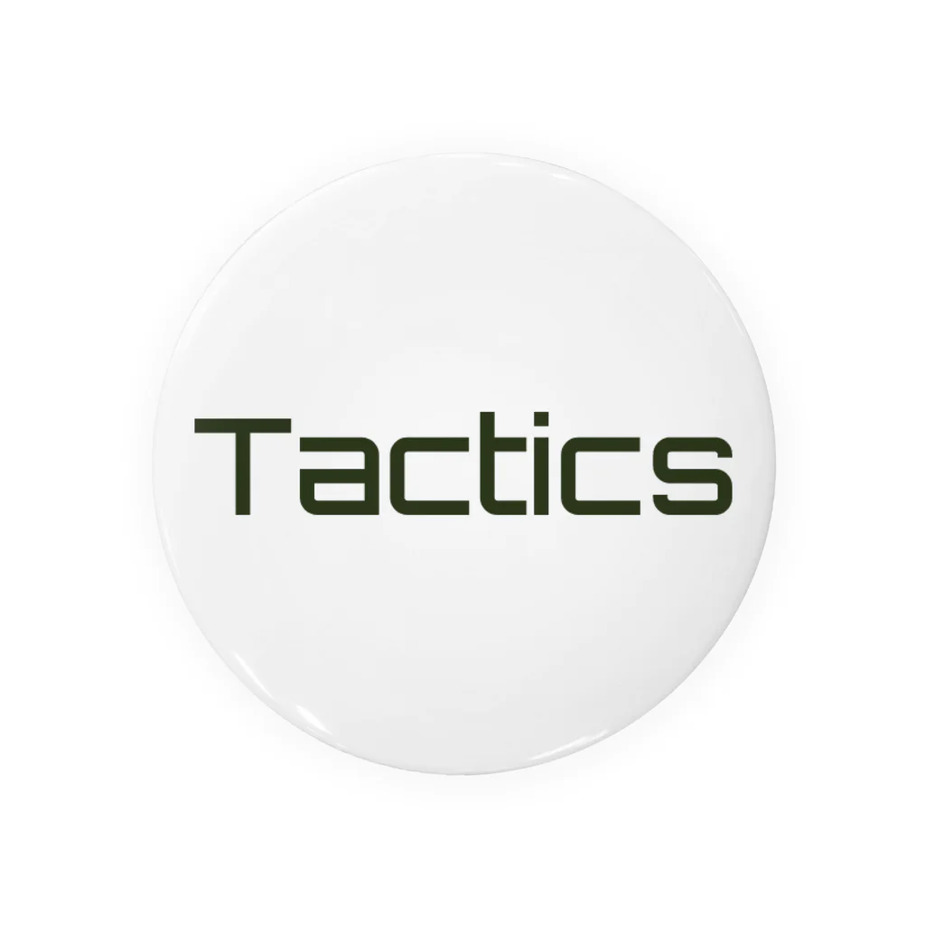Tactics WEB限定アパレルショップのTactics 缶バッジ