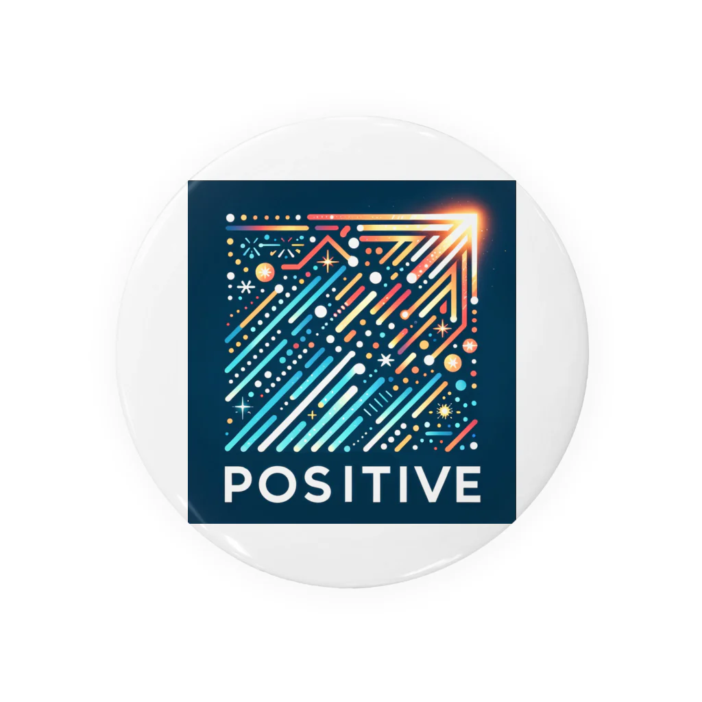 ねこにんじゃショップのPOSITIVE 2nd Tin Badge