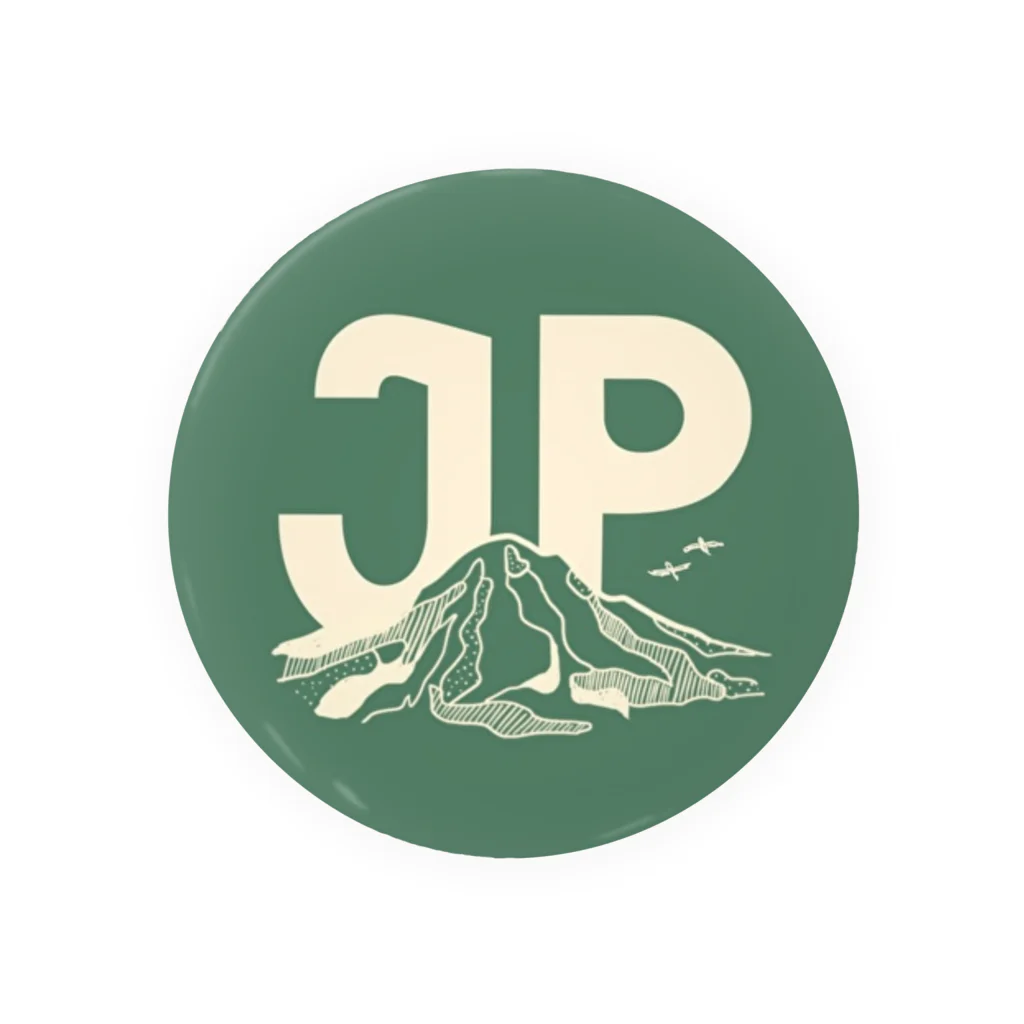 山歩き商店のJP Tin Badge