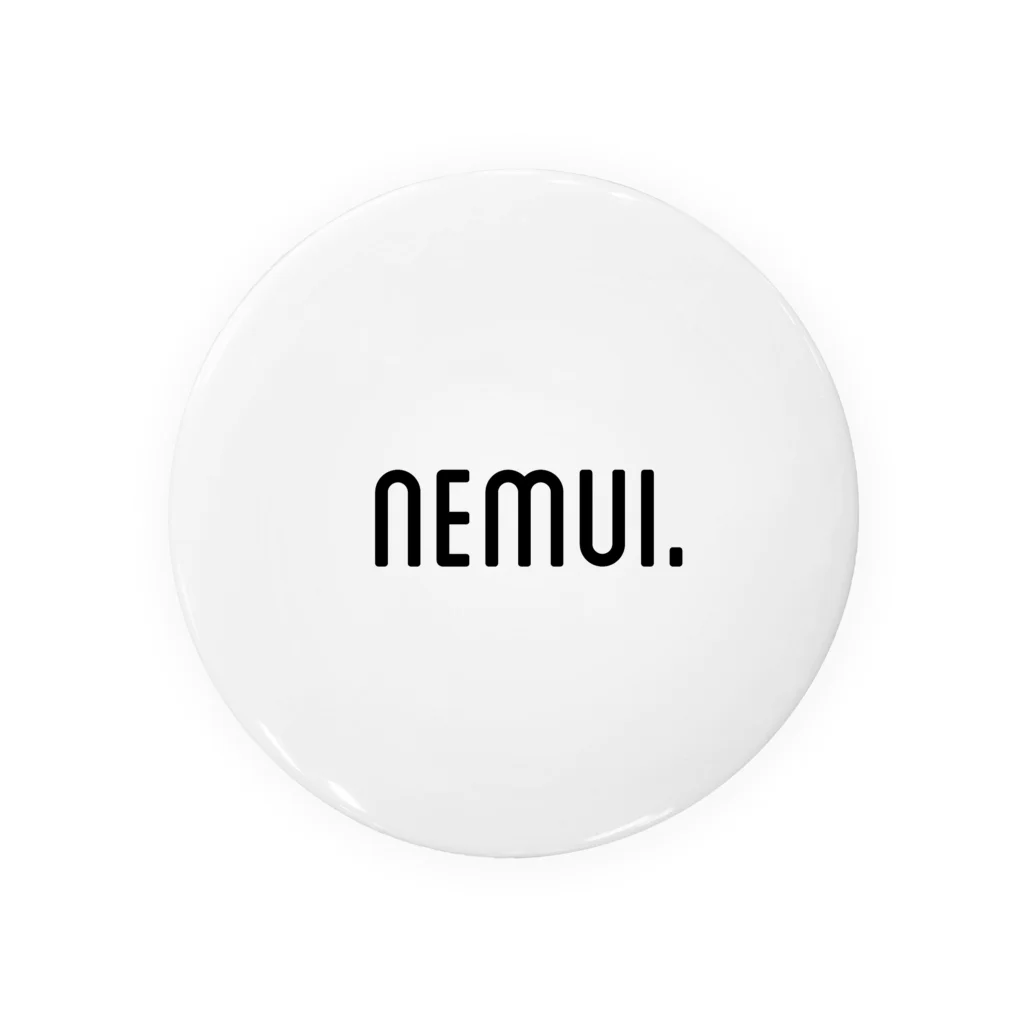 avocado_girlのnemui. Tin Badge