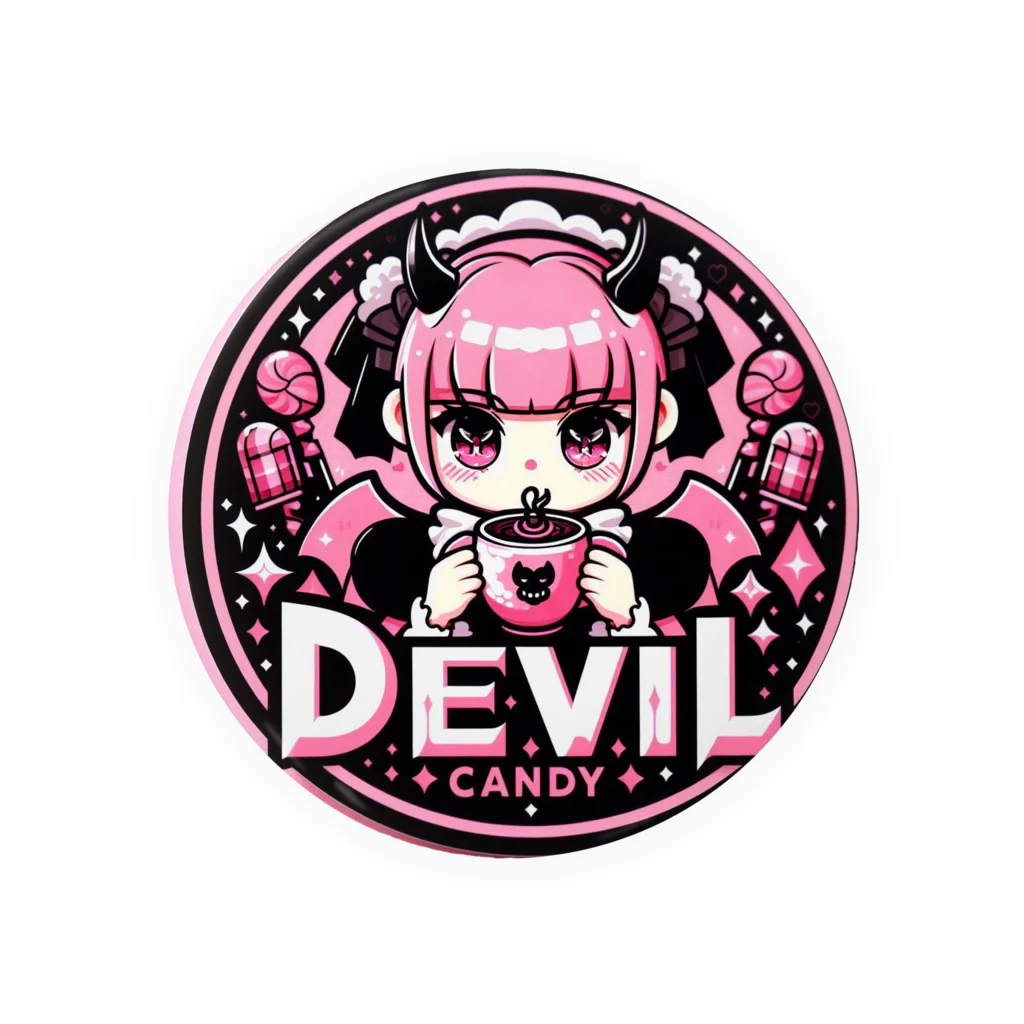 悪魔キャンディの悪魔キャンディ Tin Badge