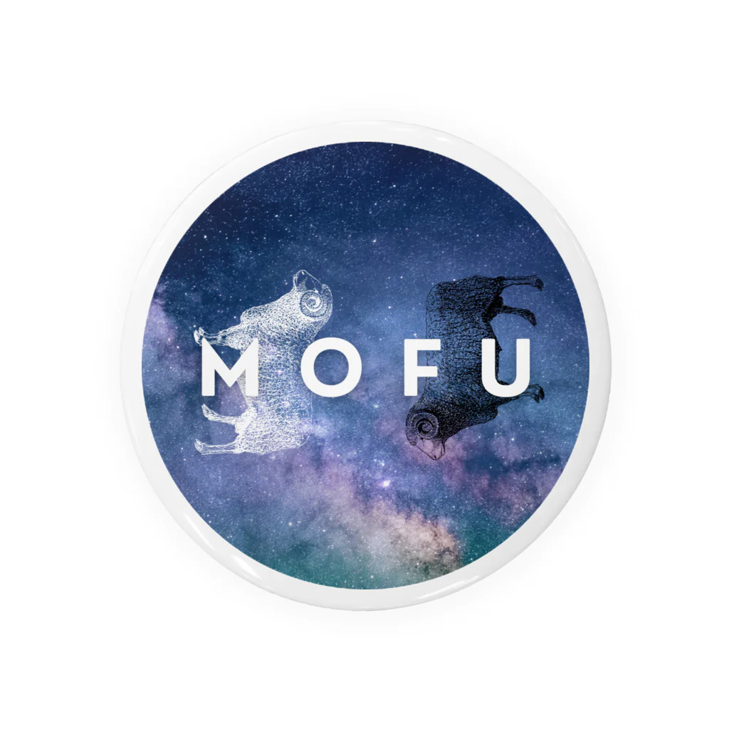 MOFUniverseのMOFUアイコングッズ(陰陽) 缶バッジ