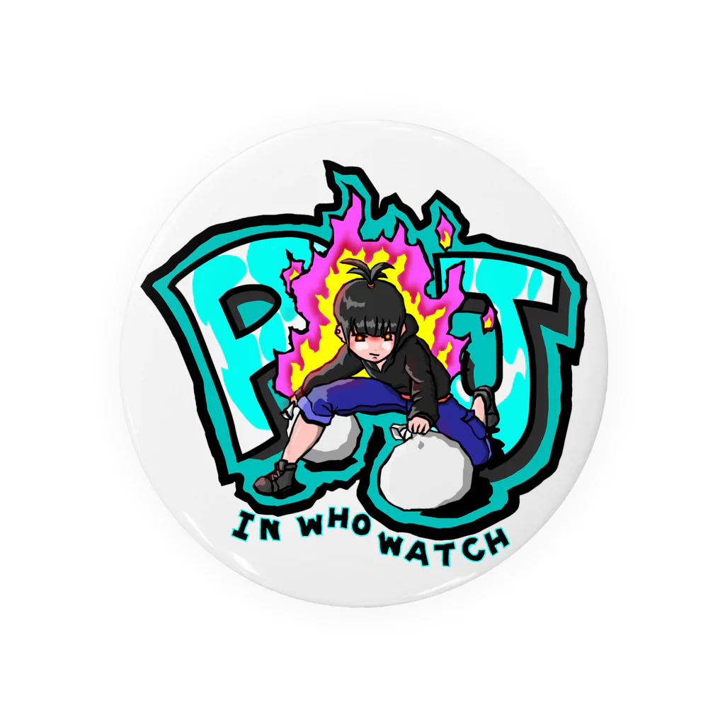 PJ.S.H.B.のPじぇ！ Tin Badge