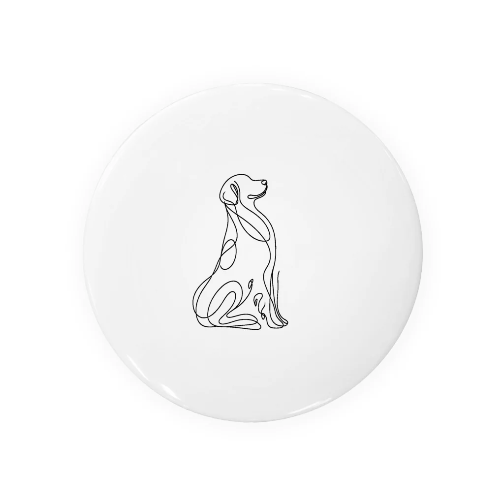 Bebezoのミニチュアダックス Tin Badge