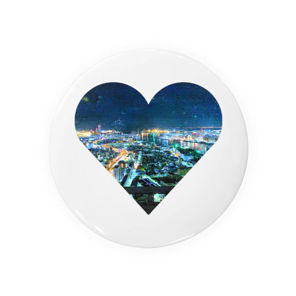 Castagna-カスターニャのnight view Tin Badge