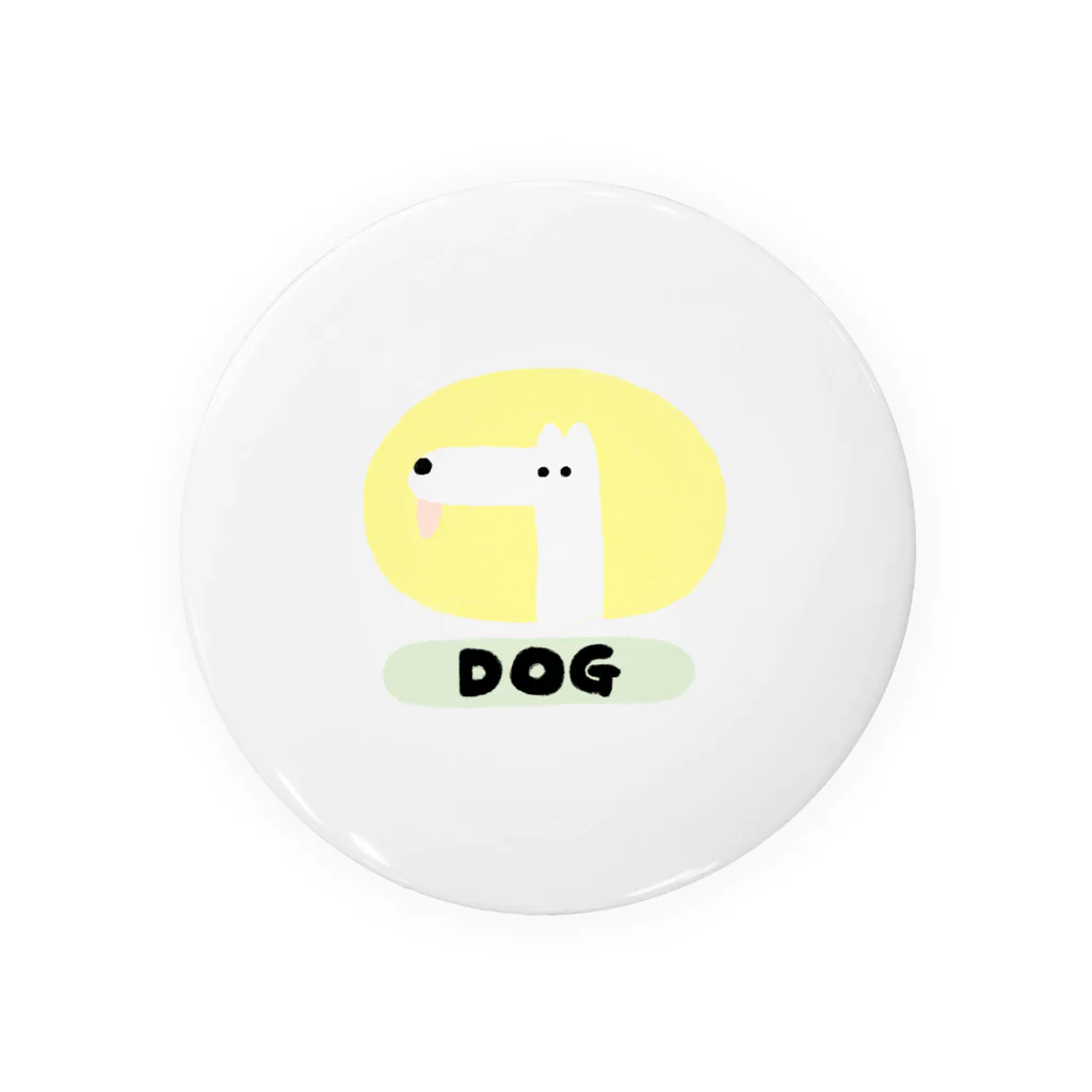 白枝 実生のわんわんDOG Tin Badge