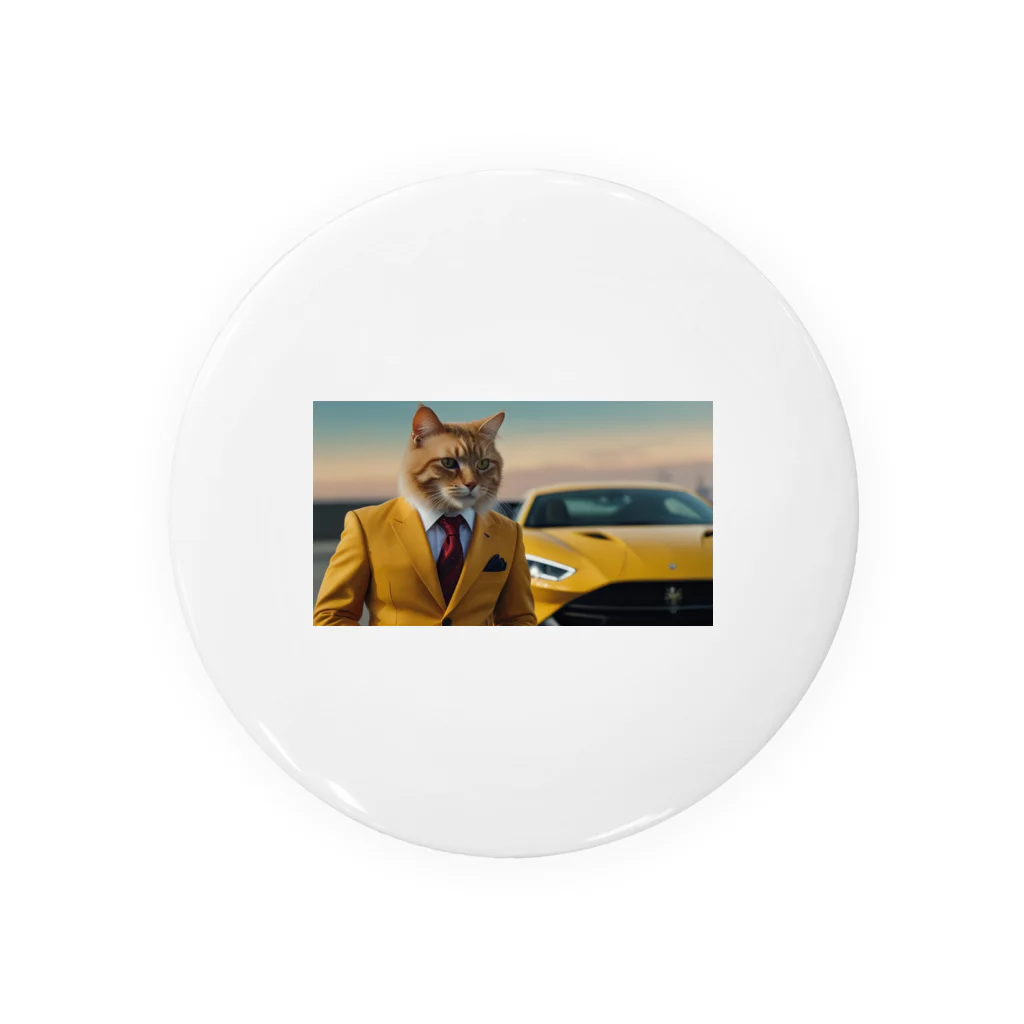 ADOの大富豪の猫 Tin Badge