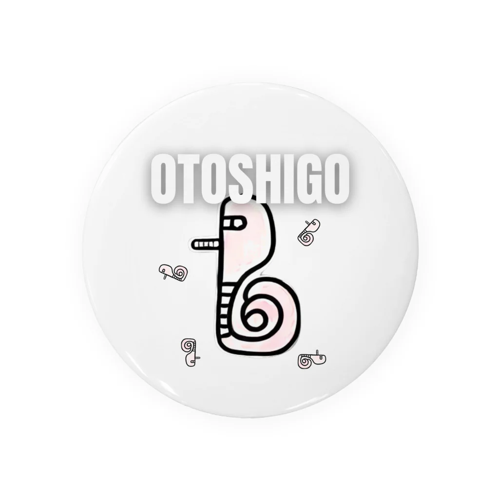 お犬様&OTOSHIGO　shopのOTOSHIGOグッズ 缶バッジ