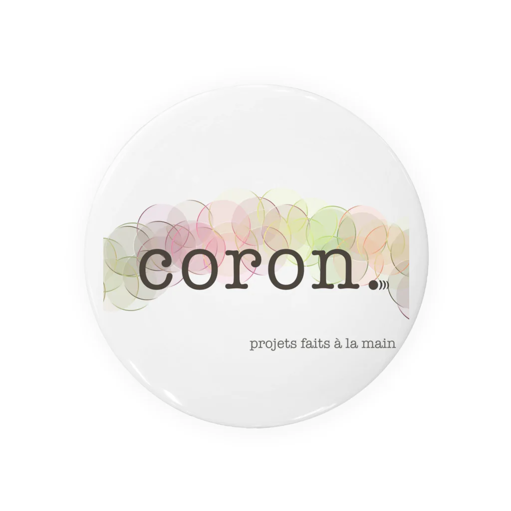 coron.のcoron.ショップブランドマーク Tin Badge