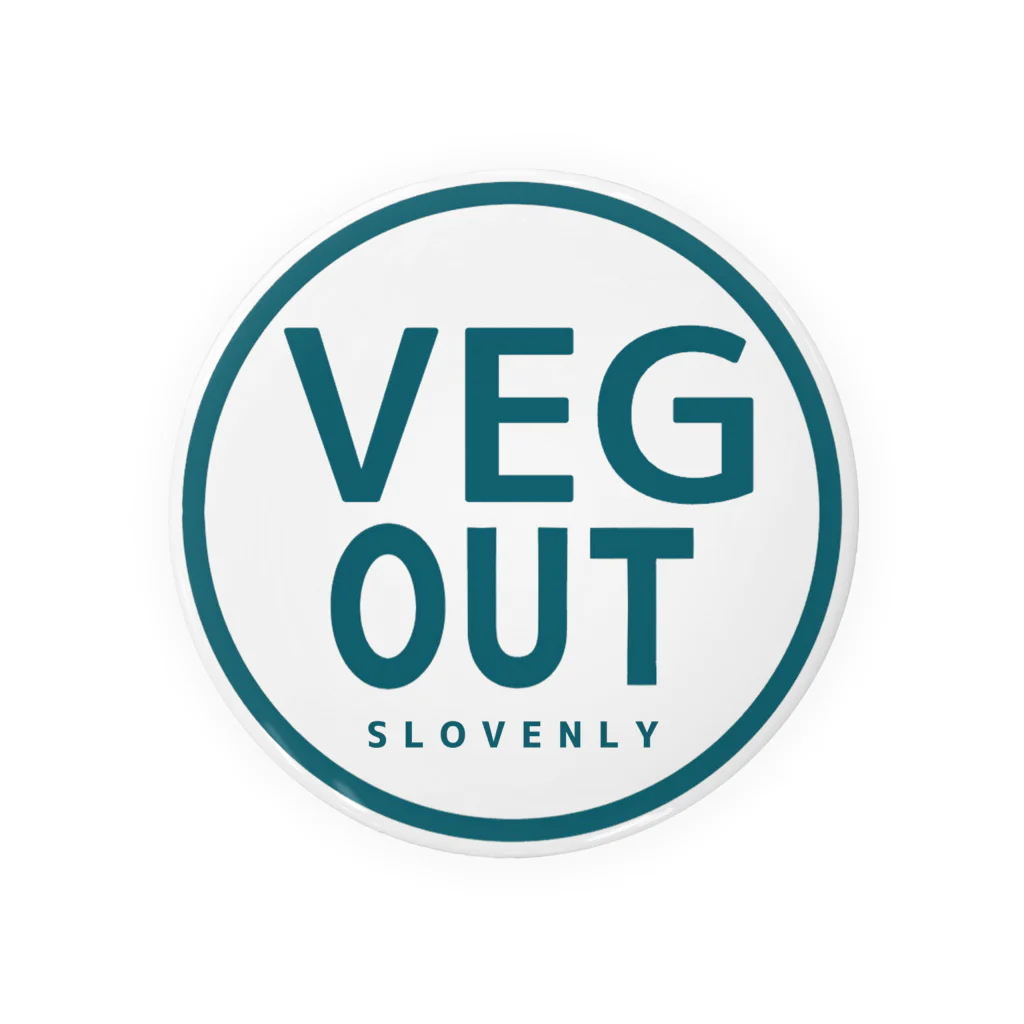 すらたまのながとのチルアウト風VEGOUT Tin Badge