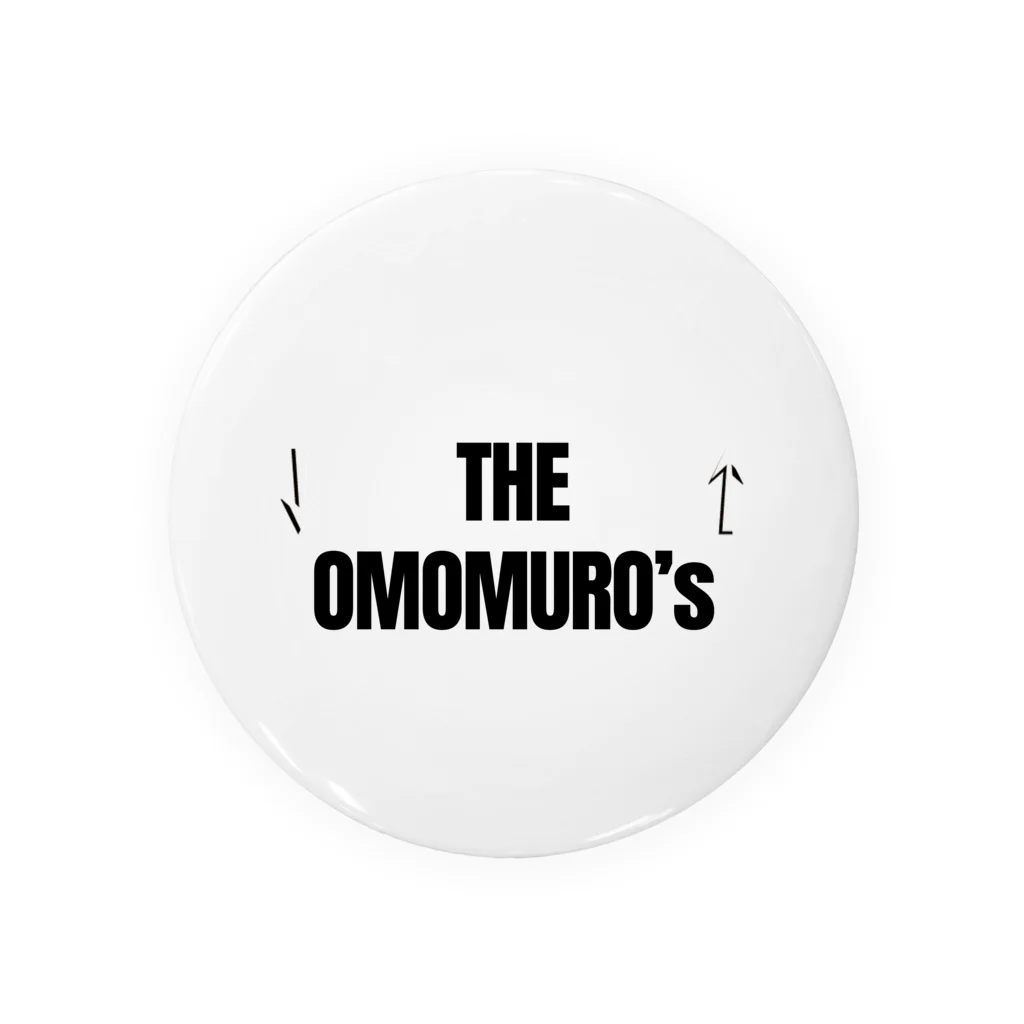 さとうゆうとのThe OMOMURO's アーティストロゴ 缶バッジ