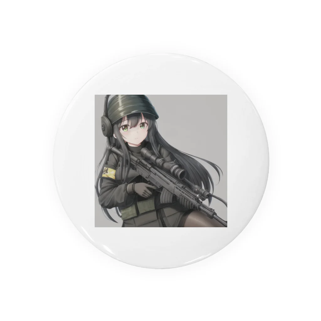 irwin00の戦う乙女シリーズ 黒瀬 かなた Tin Badge