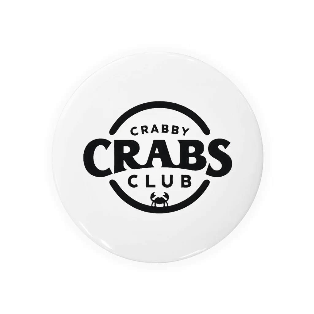 MatrixSphereのCRABBY CRABS CLUB シンプルロゴ Tin Badge