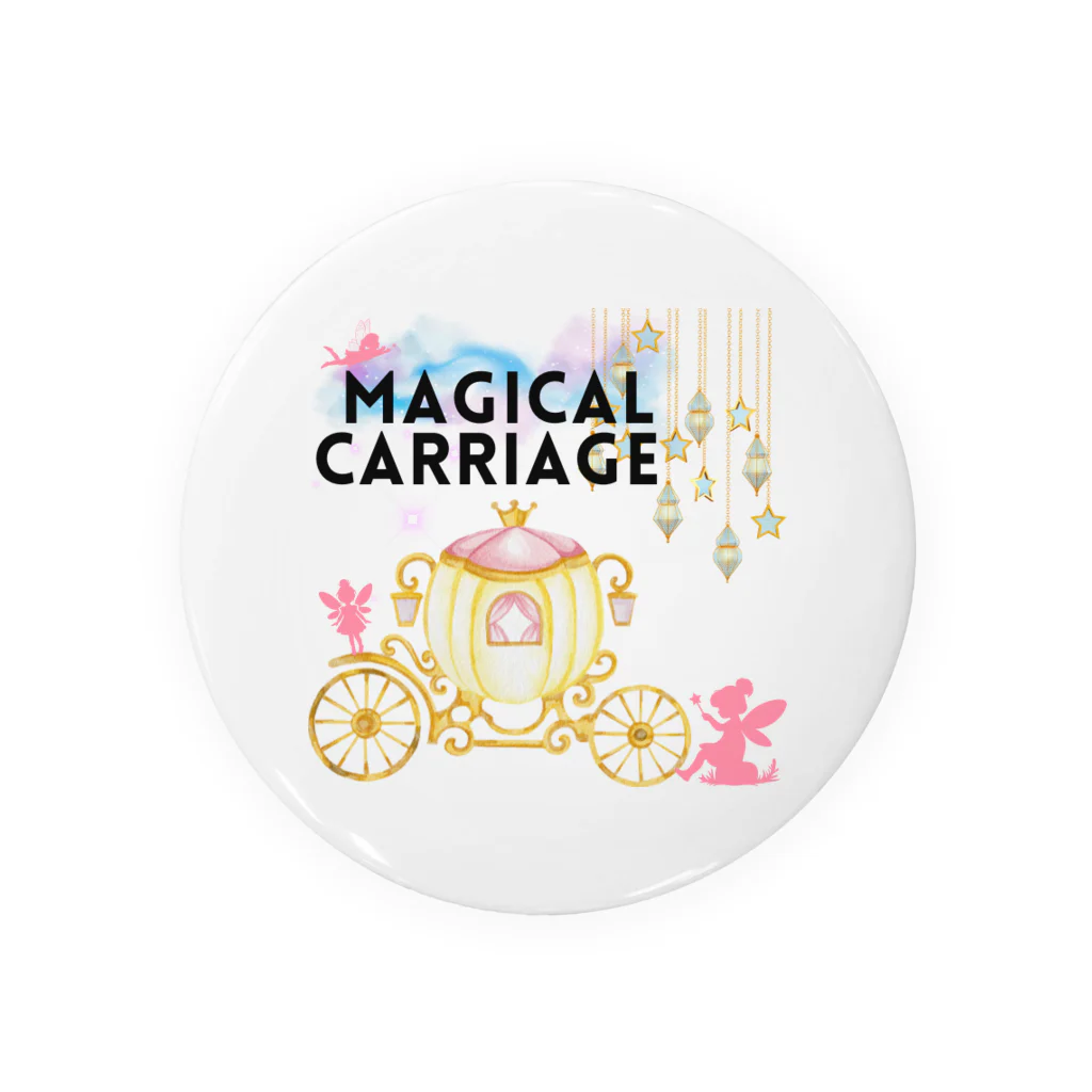 CHIBE86のMagical Carriage (魔法の馬車) Tin Badge