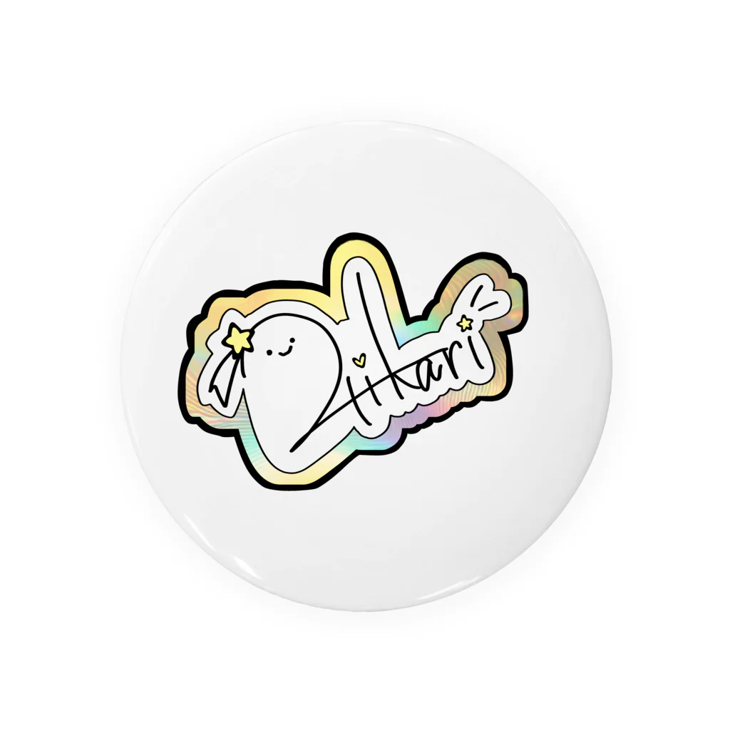 ninomiya_hikariのサインステッカー Tin Badge