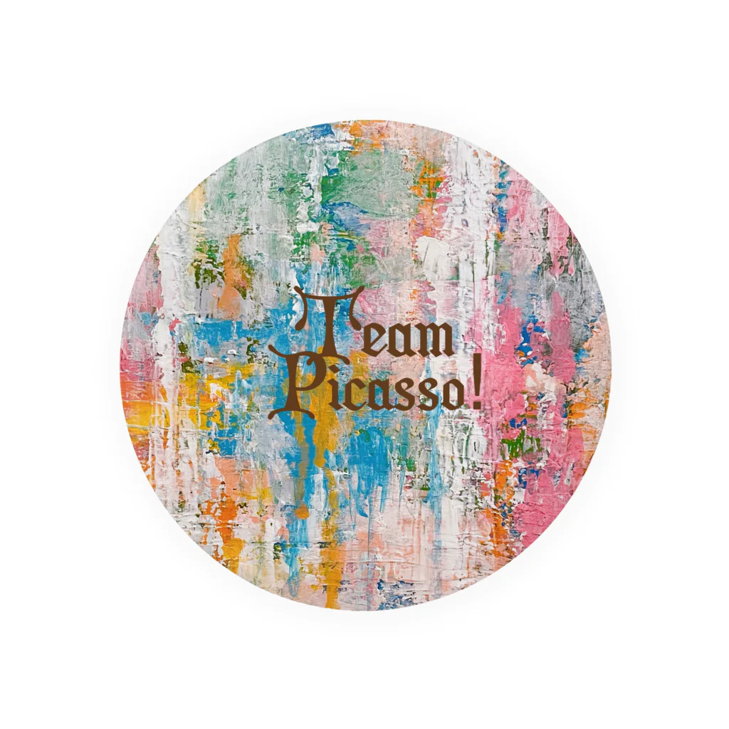 魔法芸術百貨店のTeam Picasso!缶バッチ Tin Badge