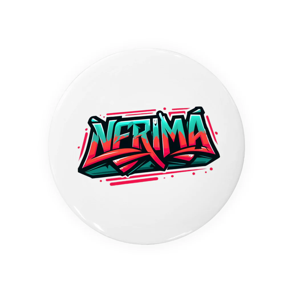 ore-journalのHipHopのグラフィティのロゴ「NERIMA(練馬)」 Tin Badge