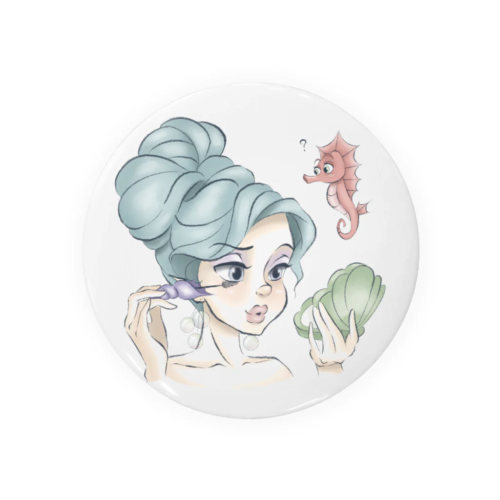 Earl Grey tea timeのLana（ラナ） Tin Badge