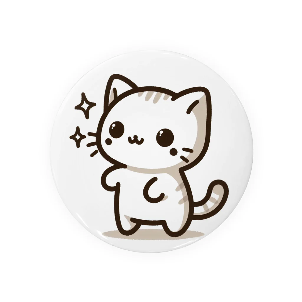 ayamomohidemiの可愛いねこちゃん Tin Badge